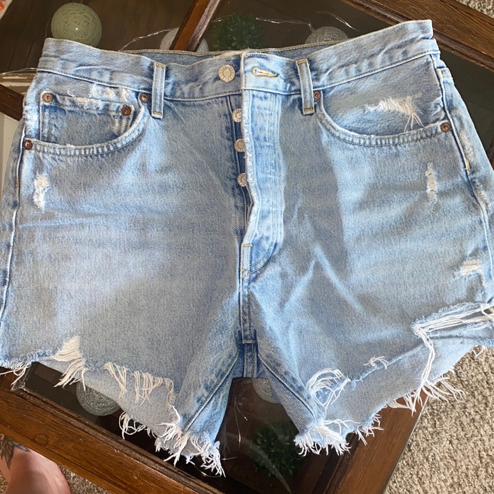 Agolde Parker Long Shorts